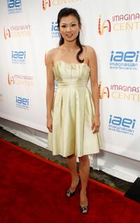 Michelle Krusiec at the ImaginAsian Center opening.