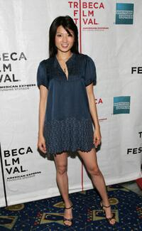 Michelle Krusiec at the premiere of "Live."