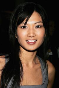 Michelle Krusiec at the afterparty of the Los Angeles premiere of "The Promise."