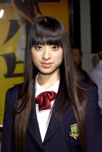 Chiaki Kuriyama at the Los Angeles premiere of "Kill Bill Volume 1."