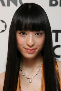 Chiaki Kuriyama at the Montblanc Night Of The Stars gala.