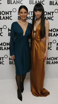 Lucy Liu and Chiaki Kuriyama at the Montblanc "Night Of The Stars" Gala.