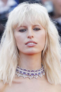 Karolina Kurkova at the "Based On A True Story" premiere during the 70th annual Cannes Film Festival.