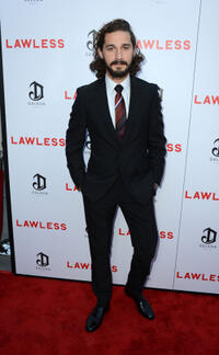Shia LaBeouf at the California premiere of "Lawless."