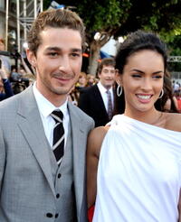 Shia LaBeouf and Megan Fox at the premiere of "Transformers: Revenge Of The Fallen." 