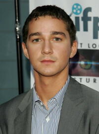 Shia LaBeouf at the N.Y. premiere of "A Guide To Recognizing Your Saints." 