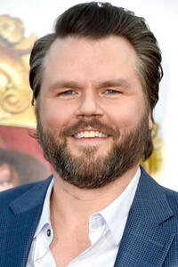 Tyler Labine at the premiere of "The Boss" in Westwood, California.