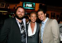 Tyler Labine, Kellie Giddish and Matthew Morrison at the Fox's Upfront presentation.