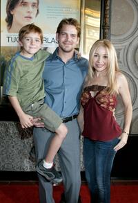 Casey, Scott Bairstow and E. J. Daly at the premiere of "Tuck Everlasting."