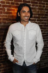 Akbar Kurtha at the premiere of "Diamond Confidential."