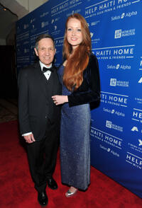 Dennis Kucinich and Elizabeth Kucinich at the Cinema for Peace Event in Los Angeles.