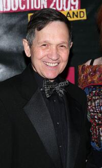 Dennis Kucinich at the 24th Annual Rock and Roll Hall of Fame Induction Ceremony.