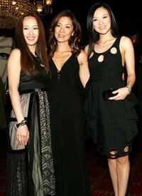 Youki Kudoh, Michelle Yeoh and Ziyi Zhang at the premiere of "Memoirs of a Geisha."