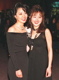 Tamlyn Tomita and Youki Kudoh at the premiere of "Picture Brides."