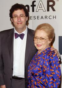 Tony Kushner and Dr. Mathilde Krim at the 5th Annual AmFAR Honoring with Pride Gala.