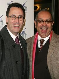 Tony Kushner and Director George C.Wolfe at the Tisch School of the arts annual gala benefit.