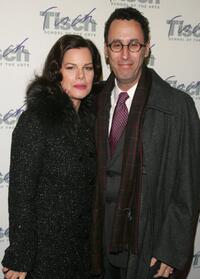 Marcia Gay Harden and Tony Kushner at the Tisch School of the arts annual gala benefit.
