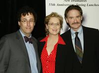 Tony Kushner, Meryl Streep and Kevin Kline at the 55th Annual New Dramatists Benefit Luncheon.
