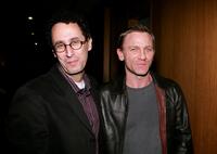 Tony Kushner and Daniel Craig at the private screening of "Munich."