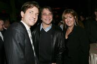Peter Cincotti, Tony Danza and Caroline Aaron at the after party of the New York premiere of "Beyond The Sea."