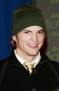 Ashton Kutcher at the nominee announcements of Ninth Annual AOL Moviegoer Awards.