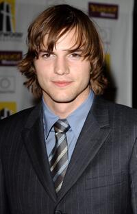 Ashton Kutcher at the Hollywood Film Festival's Gala Ceremony and Hollywood Movie Awards.