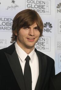 Ashton Kutcher at the 61st Golden Globe awards.