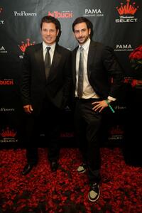 Nick Lachey and Mike Satsky at the Budweiser Official Kentucky Derby Pre party.