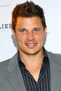 Nick Lachey at the grand opening of the new residential building "The Atelier."