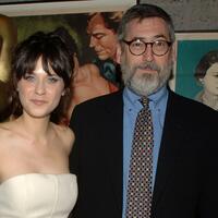 Zooey Deschanel and John Landis at the 34th Annual Student Academy Awards Ceremony.