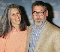 Deborah Nadoolman and John Landis at the 50th anniversary screening of "The Searchers."
