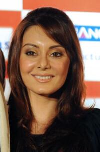 Minissha Lamba at the press conference of "Well Done Abba."