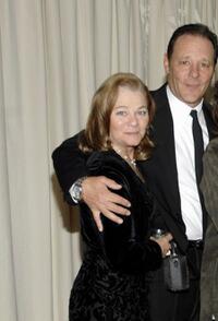 Karen Landry and Chris Mulkey at the celebration of Golden Globe Nomination for "Broken Trail."