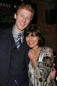 Adrienne Barbeau and Kerby Joe Grubb at the after party for the opening night of "The Property Known as Garland".