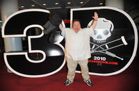 Preston Lacy at the England premiere of "Jackass 3D."