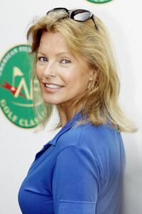 Cheryl Ladd at the start of the AFI Golf Classic.