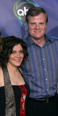 Alison Quinn and Jerry Lambert at the ABC TCA party in California.
