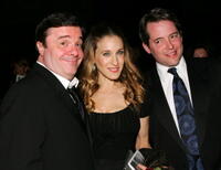 Nathan Lane, Sarah Jessica Parker and Matthew Broderick at the American Theatre Wing Annual Spring Gala.