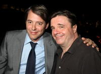 Matthew Broderick and Nathan Lane at the after party of "Finding Amanda."