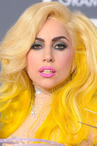 Lady Gaga at the 52nd Annual GRAMMY Awards in California.