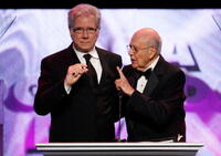 John Larroquette and Carl Reiner at the 60th annual DGA Awards.