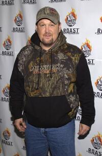 Larry The Cable Guy arrives to the Comedy Centrals Jeff Foxworthy Roast.