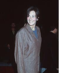 k.d. lang at the premiere of "Six Days, Seven Nights."