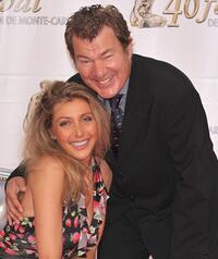 Karine Belly and Martin Lamotte at the TF1 party on the fourth day of 2008 Monte Carlo Television Festival.