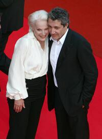 Bernadette Lafont and Alain Chabat at the 60th International Cannes Film Festival.