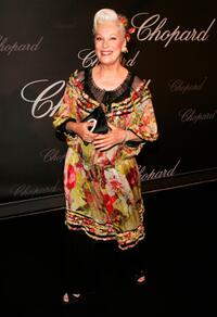 Bernadette Lafont at the 60th International Cannes Film Festival.