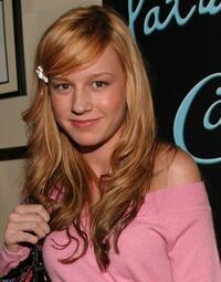 Brie Larson at the Patricia Field for Candies Spring Footwear and Handbag Collections Launch Party during the Olympus Fashion Week Spring 2005.