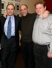 Jordan Lage, F. Murray Abraham and Del Pentecost at the opening night of "Almost an Evening."