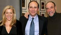 Mary McCann, Jordan Lage and F. Murray Abraham at the opening night of "Almost an Evening."