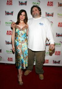 Cara Buono and Artie Lange at the premiere of "Artie Lange's Beer League" during the CineVegas Film Festival.